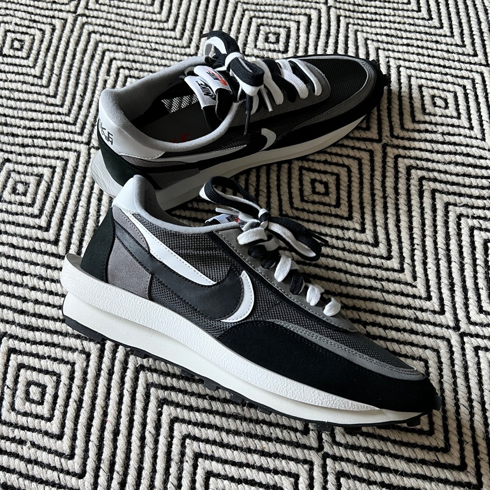 ✅ Nike Sacai x LD Waffle Black